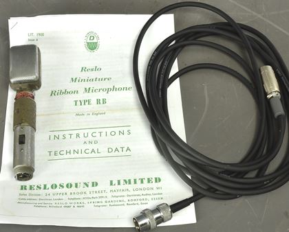 Reslo-RBTS/H 30-50Ohm & Hi-Z microphone